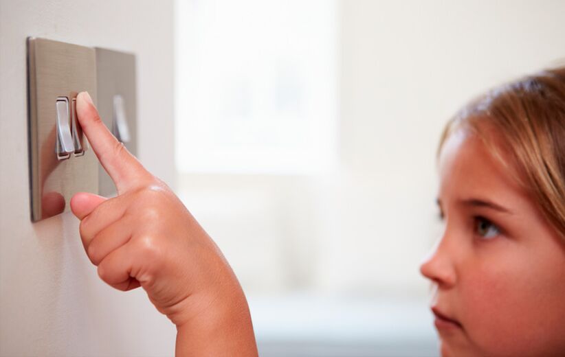 Apagar a luz cando non estea en uso