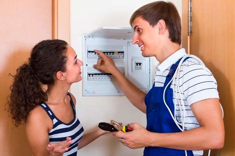 Corte de luz no apartamento