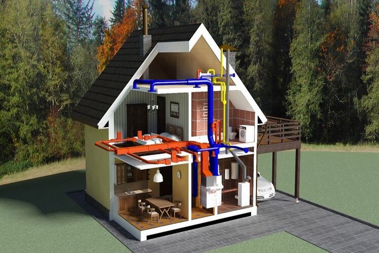 construír unha casa con tecnoloxías de aforro de enerxía